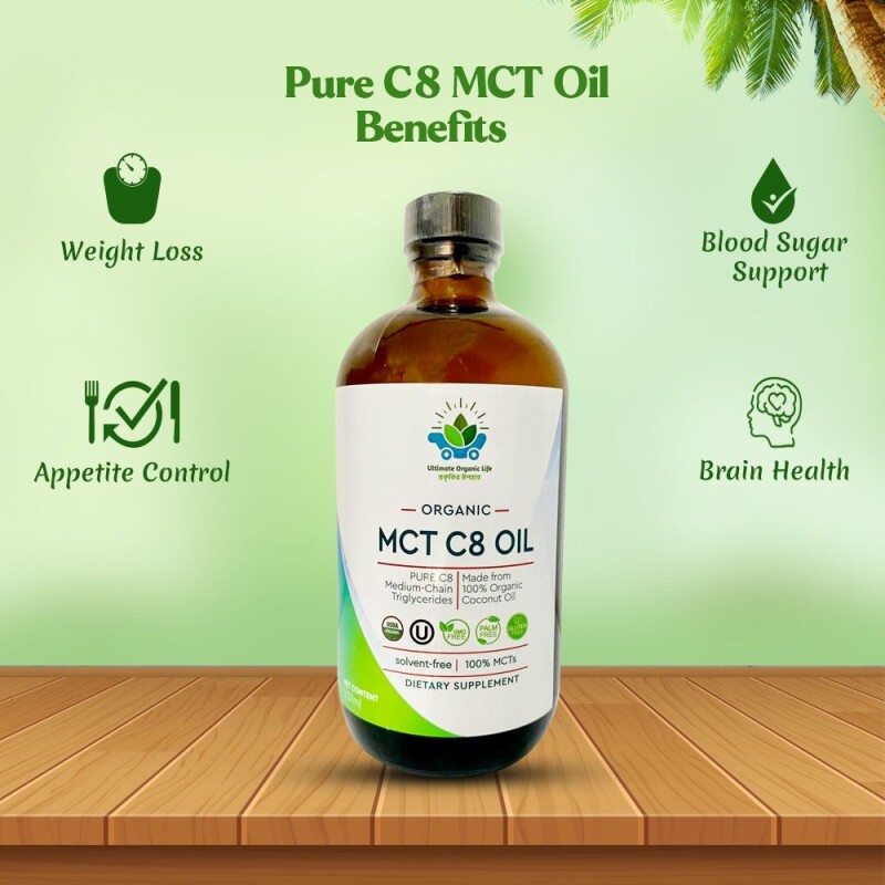 Organic C8 MCT Oil