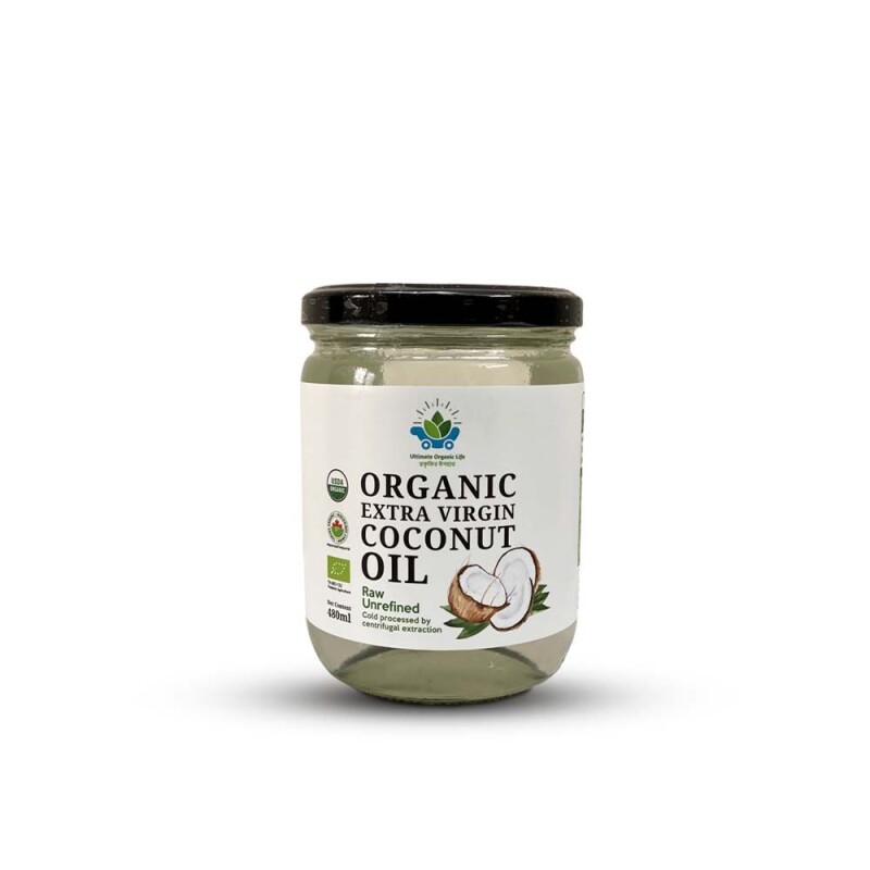 Organic Extra Virgin Coconut Oil (480 ml)