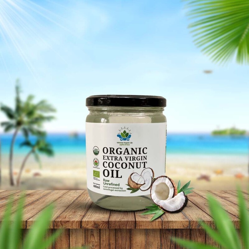 Organic Extra Virgin Coconut Oil (480 ml)