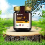 100% Org. Multi Flower & black Honey