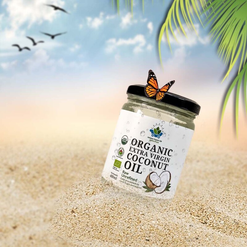 Organic Extra Virgin Coconut Oil (480 ml)