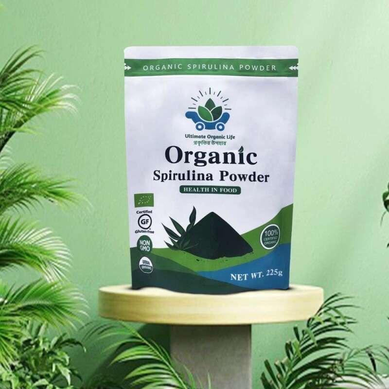 Organic Spirulina Powder (225gm)