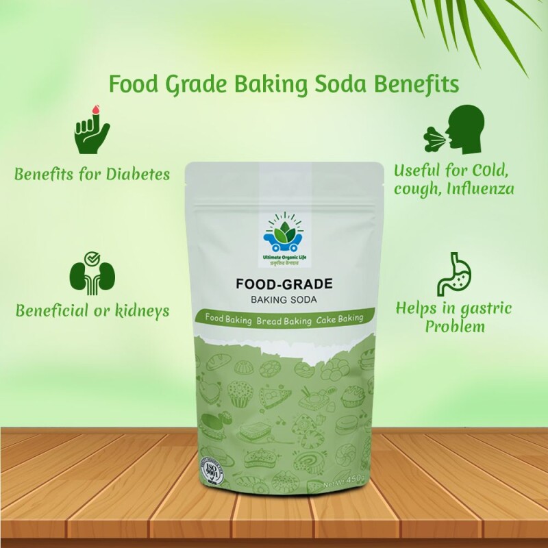 Food Grade Baking Soda 450 gm