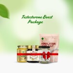 Testosterone Boost Package (Graas-fed Ghee, Coconut Oil, Multi Flower Black Honey, Pink Salt)